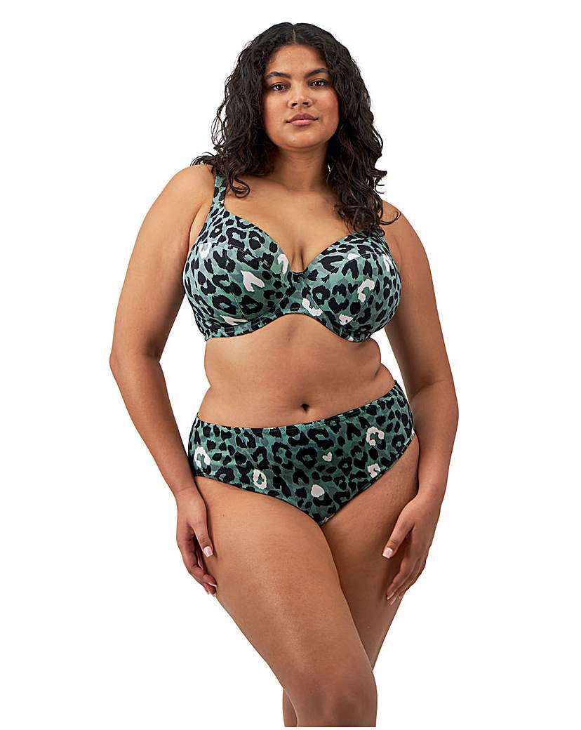 Elomi Jungle Bay Plunge Bikini Top