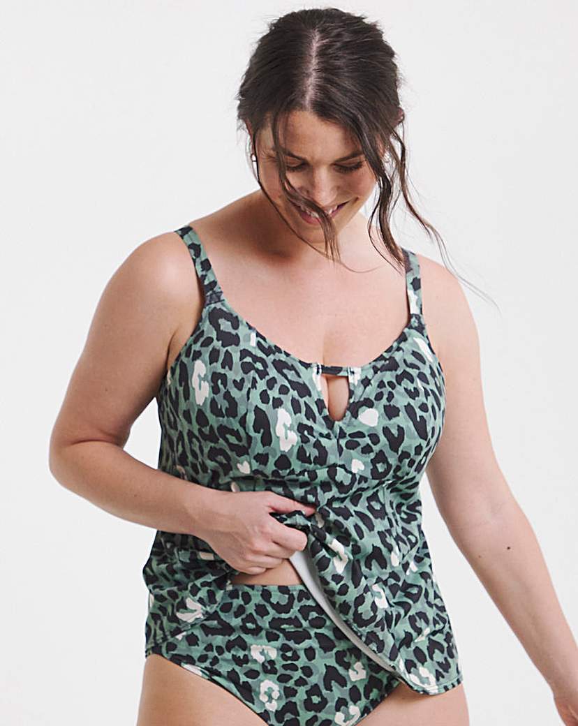 Elomi Jungle Bay Non Wired Tankini Top