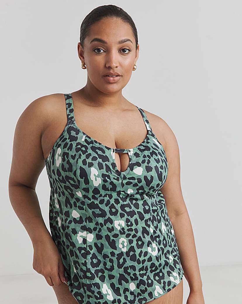 Elomi Jungle Bay Non Wired Tankini Top
