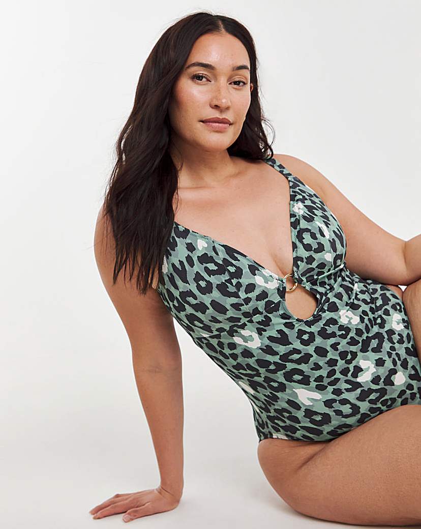 New In - Elomi Jungle Bay Non Wired Swimsuit