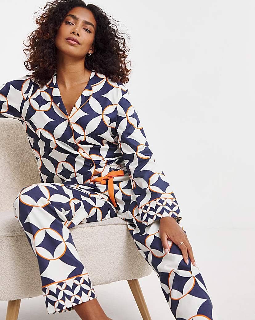 Cyberjammies Taylor Big Geo Print PJ Set