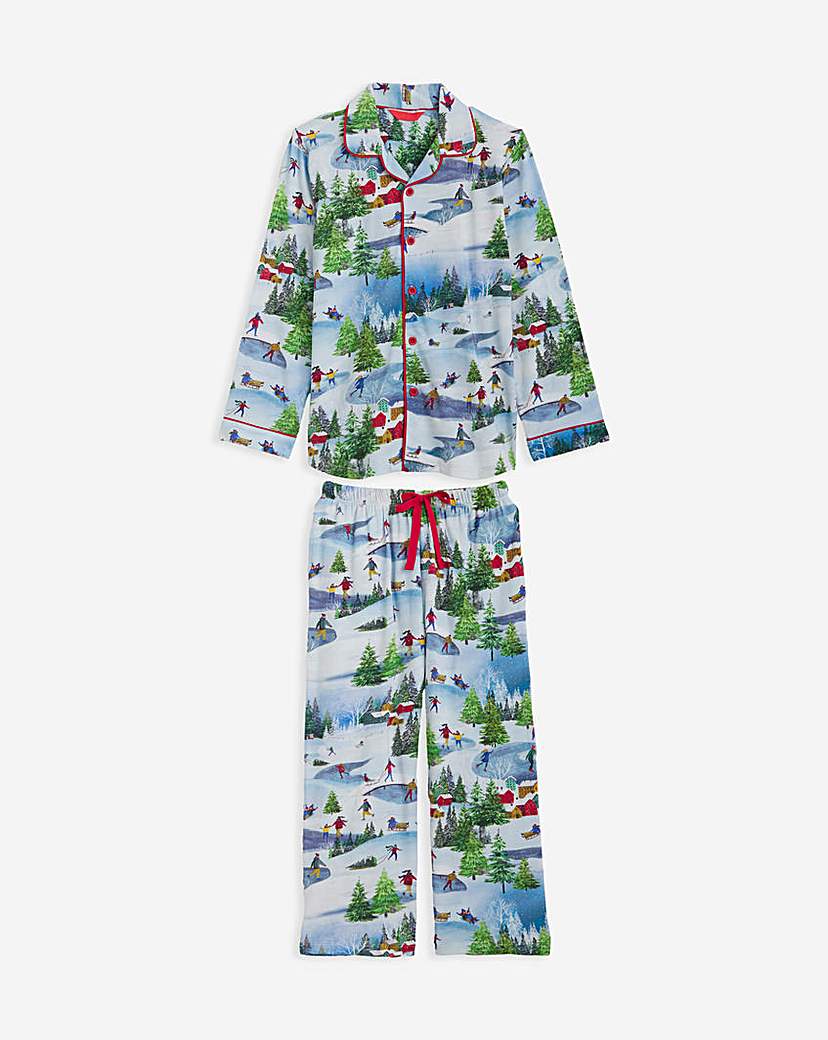 Cyberjammies Winterscape PJ Set Kids