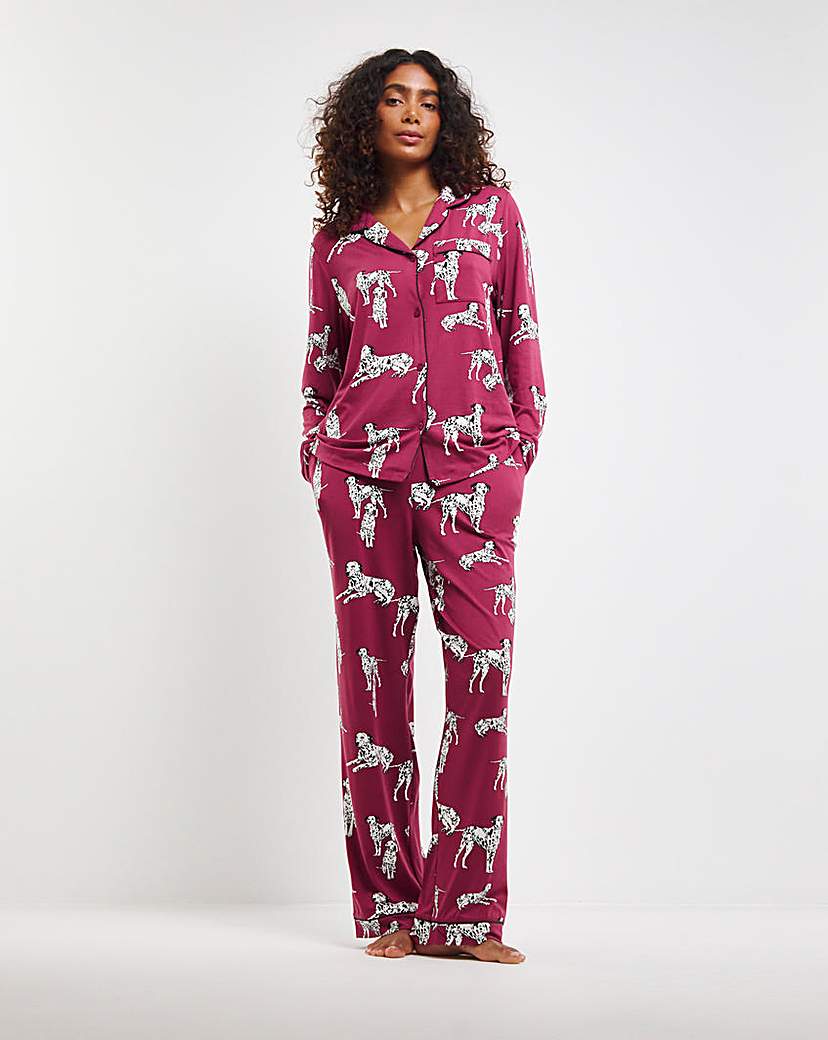 Chelsea Peers Jersey Dalmation PJ Set