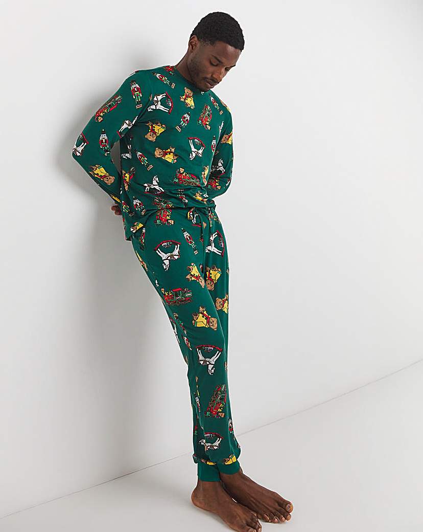 Chelsea Peers Xmas Crew PJ Set Mens