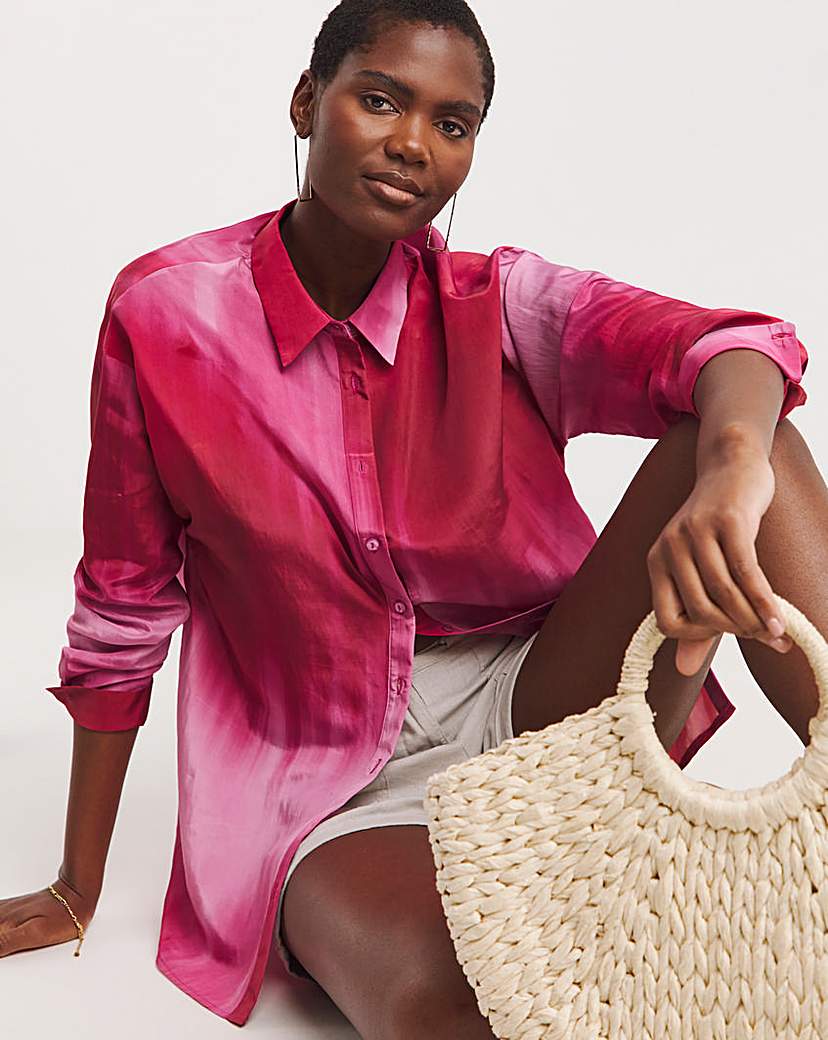 Ombre Print Shirt