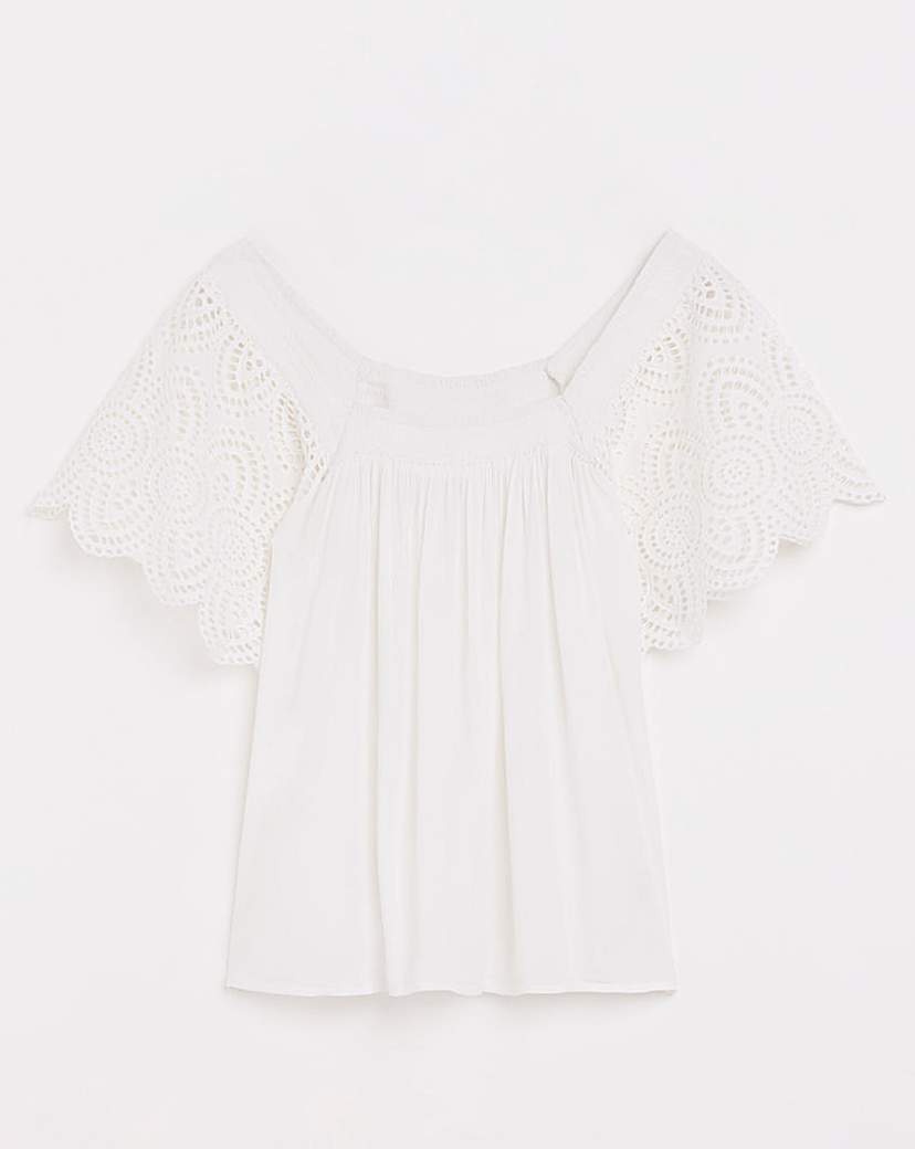 Crochet Sleeve Top