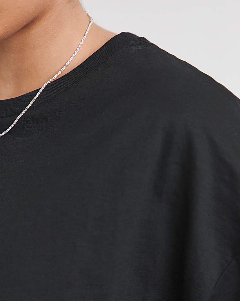 Slub Crew Neck T-Shirt