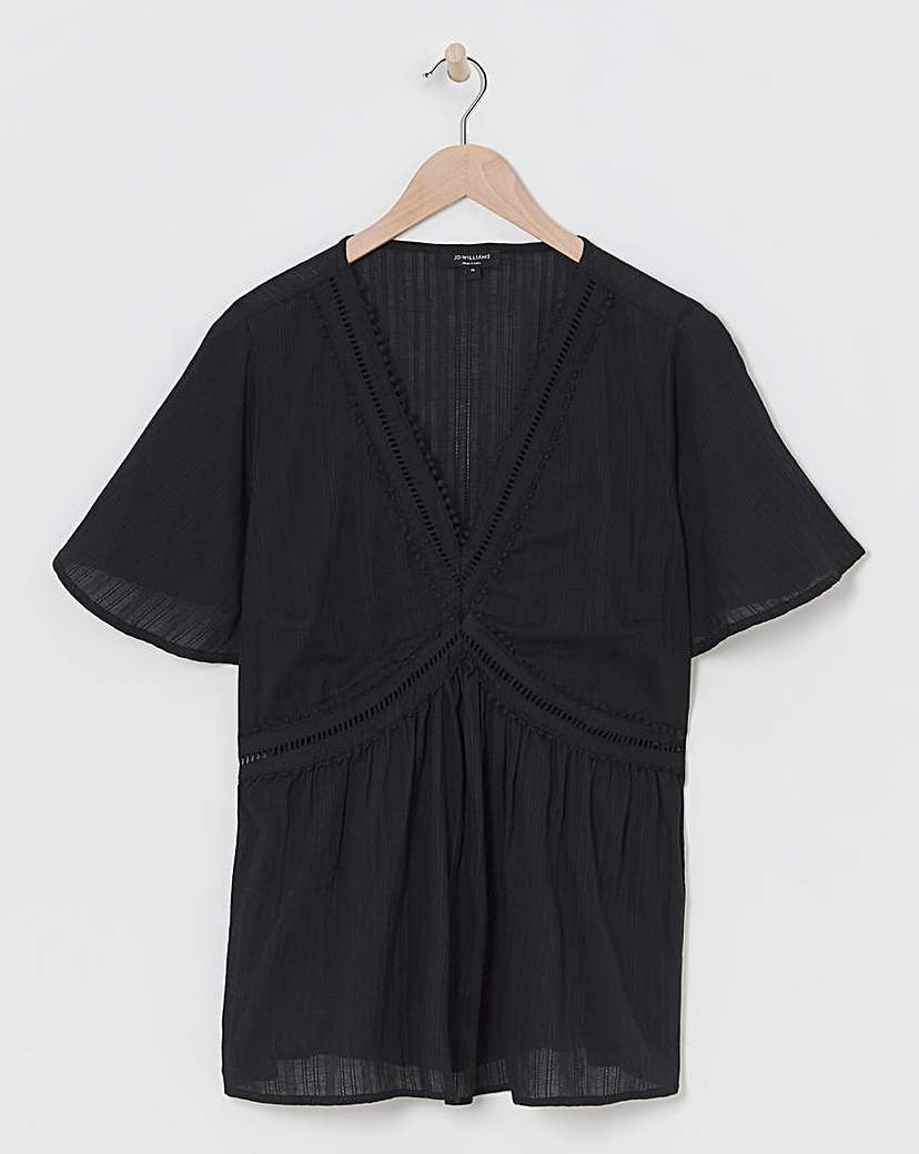 Flutter Sleeve Top