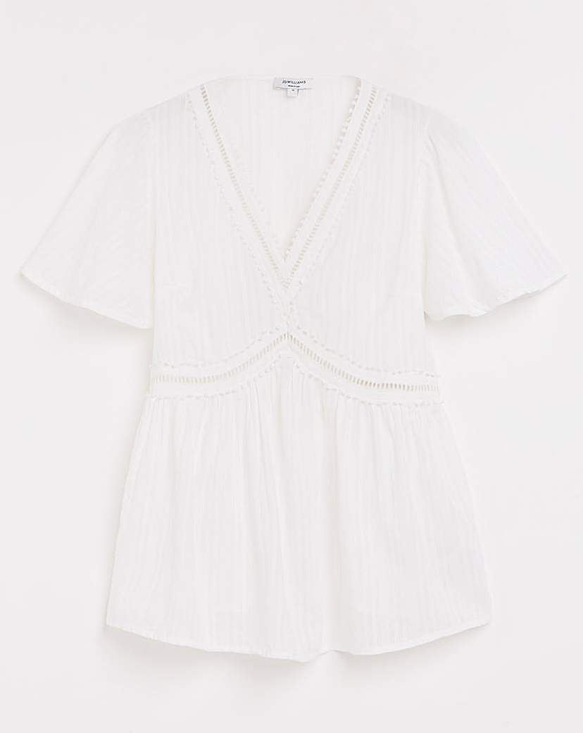 Flutter Sleeve Top