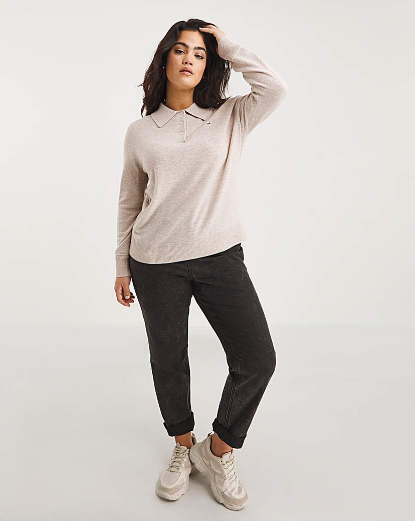 Tommy Hilfiger Cashmere Jumper - Natural