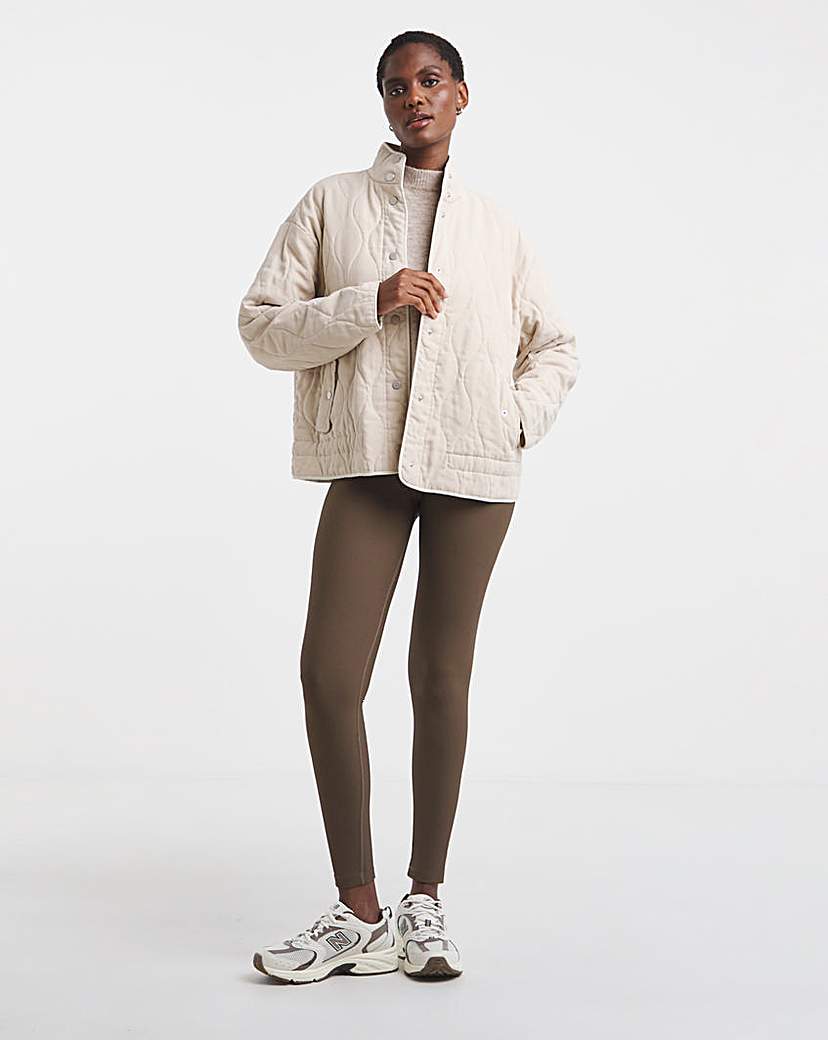 Luxe Ribbed Legging