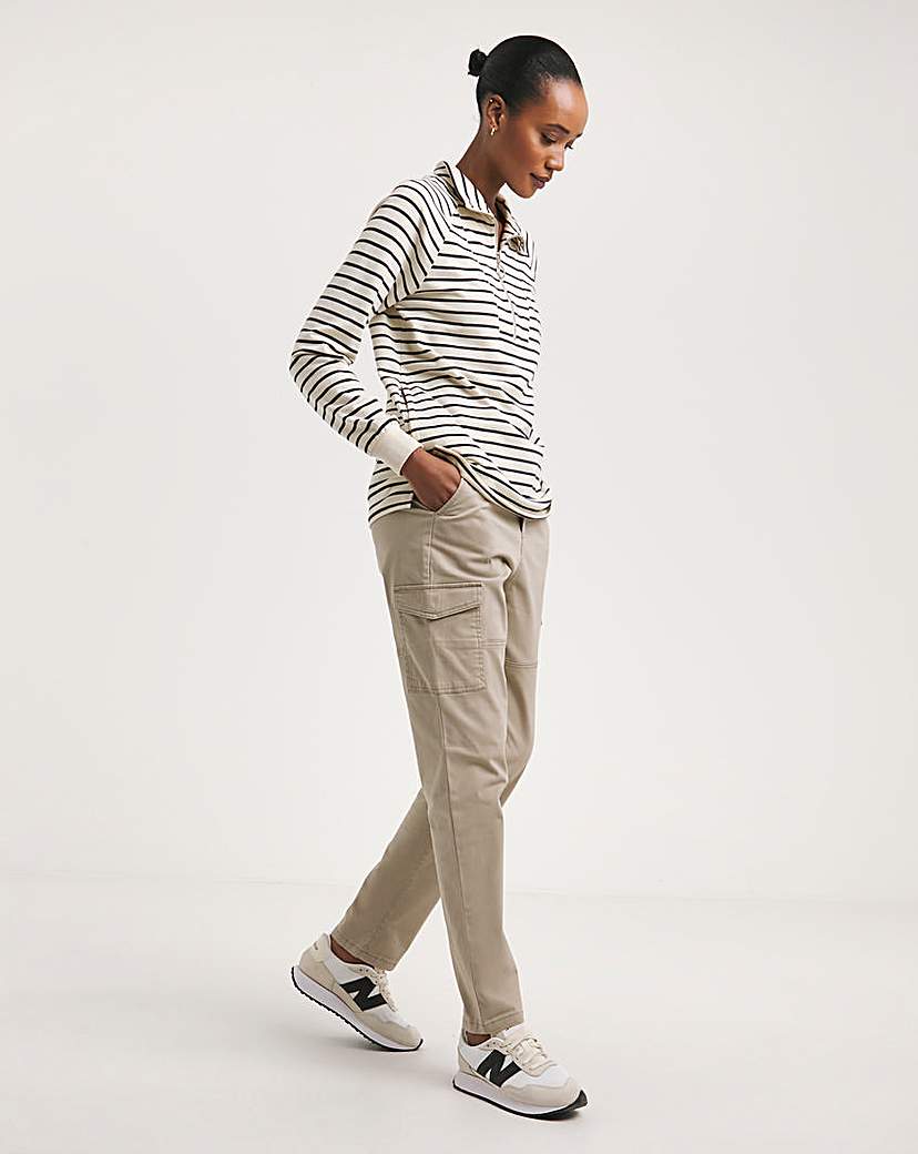 Camel Stretch Utility Tapered Trousers