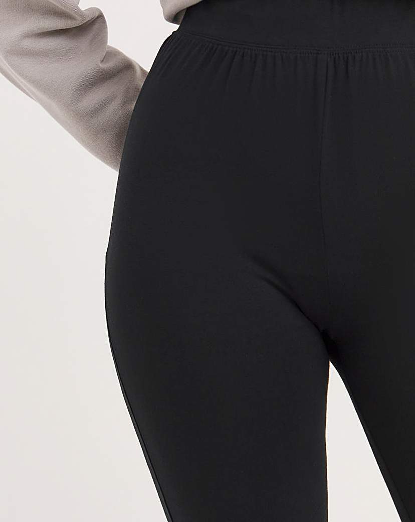 Black Cotton Cycling Shorts
