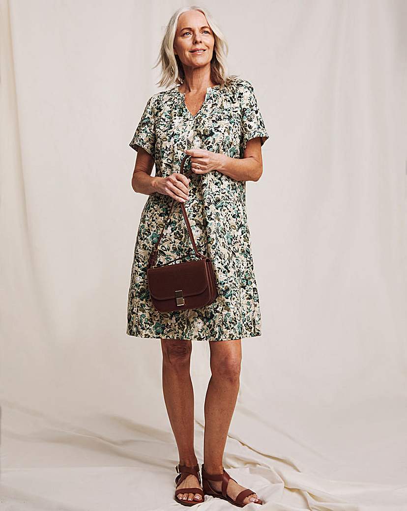 Julipa Linen Shift Dress