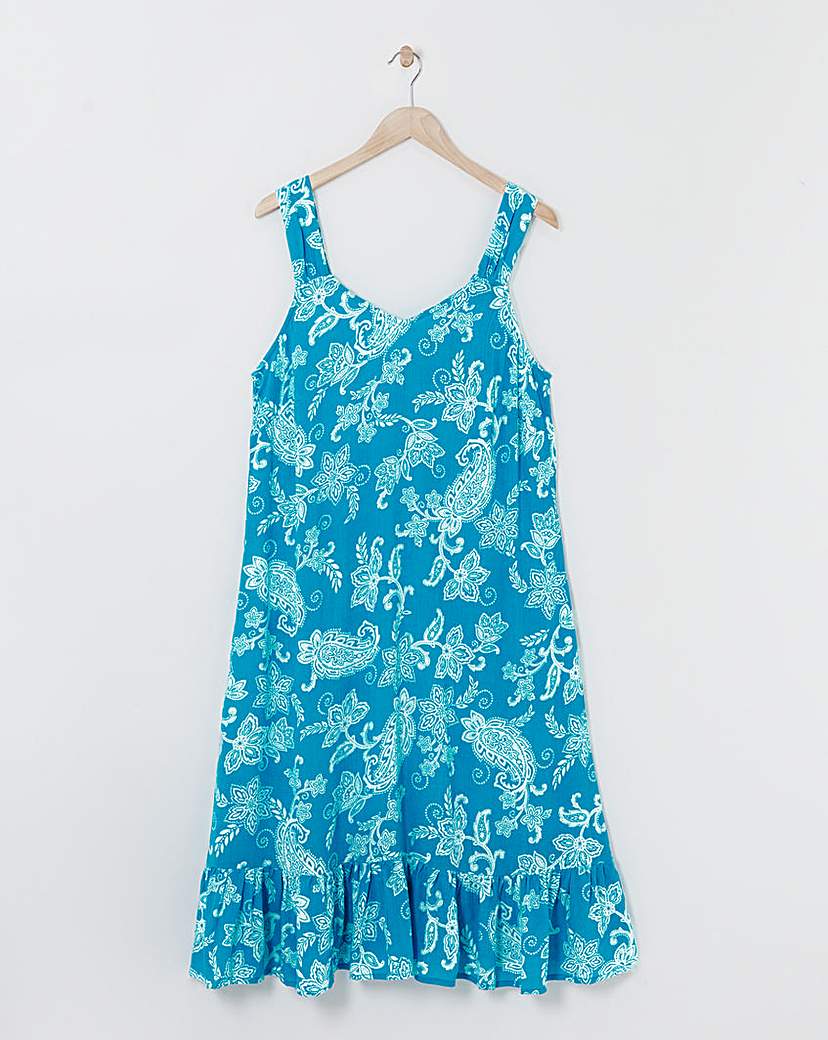 Julipa Frill Hem Shift Dress