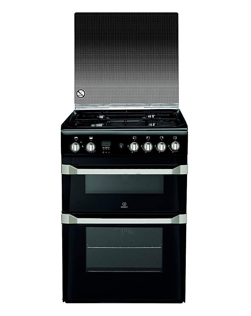 Indesit ID60G2(K)/UK Gas Double Cooker