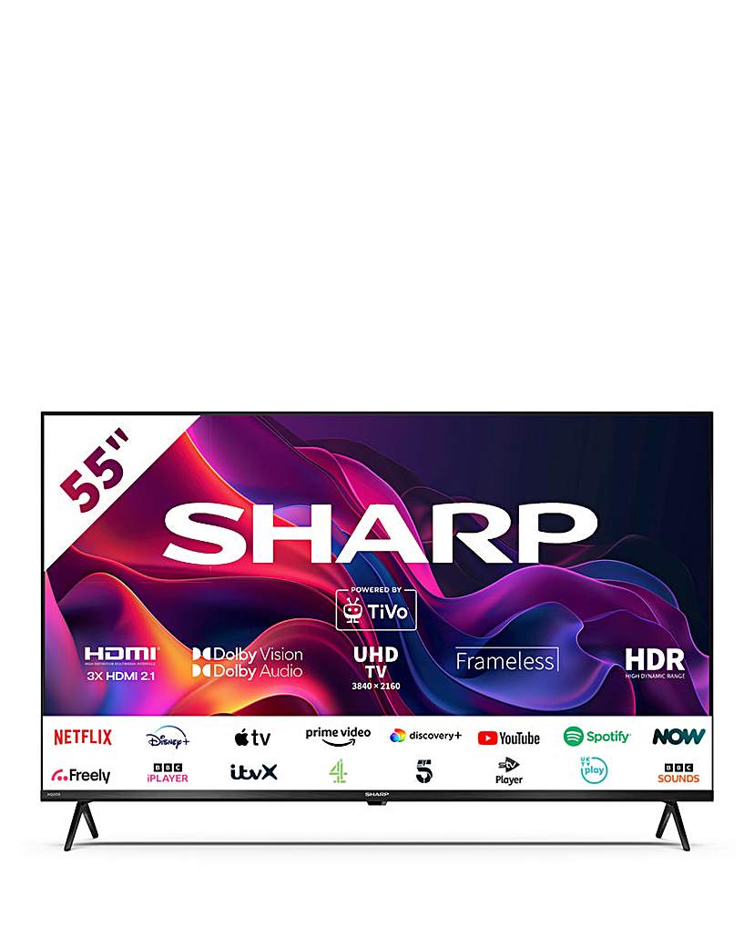 Sharp 4T-C55GK4245KB 55in Smart UHD TV