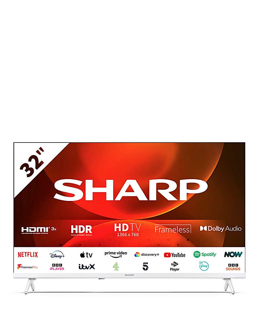 Sharp 1T-C32FH2KL2AW 32in Smart HD TV