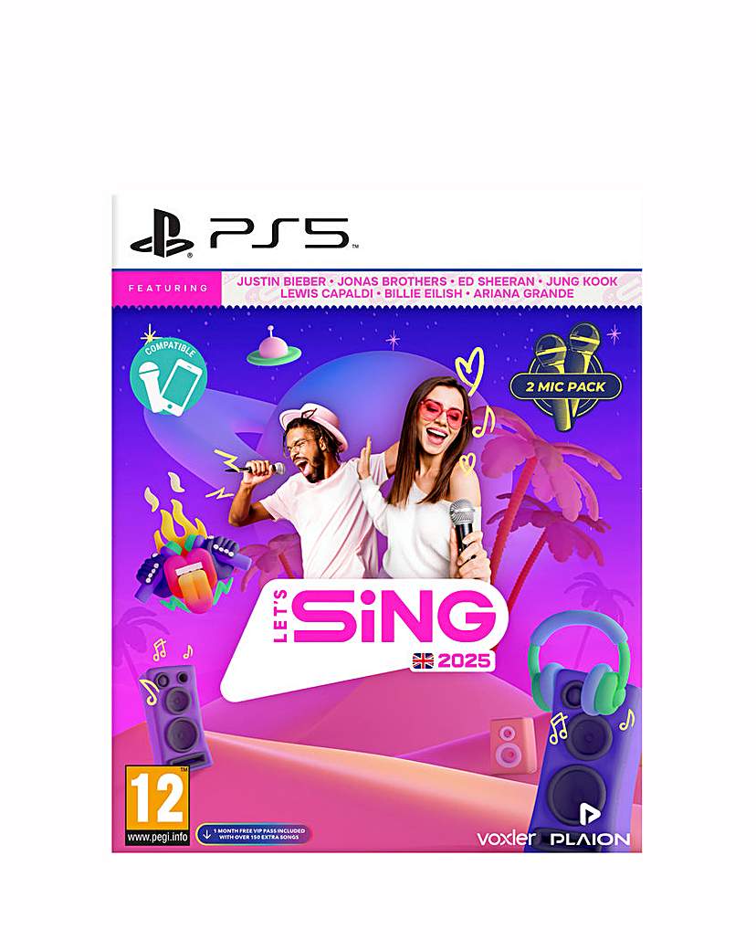 Let’s Sing 25 2 Mic (PS5)