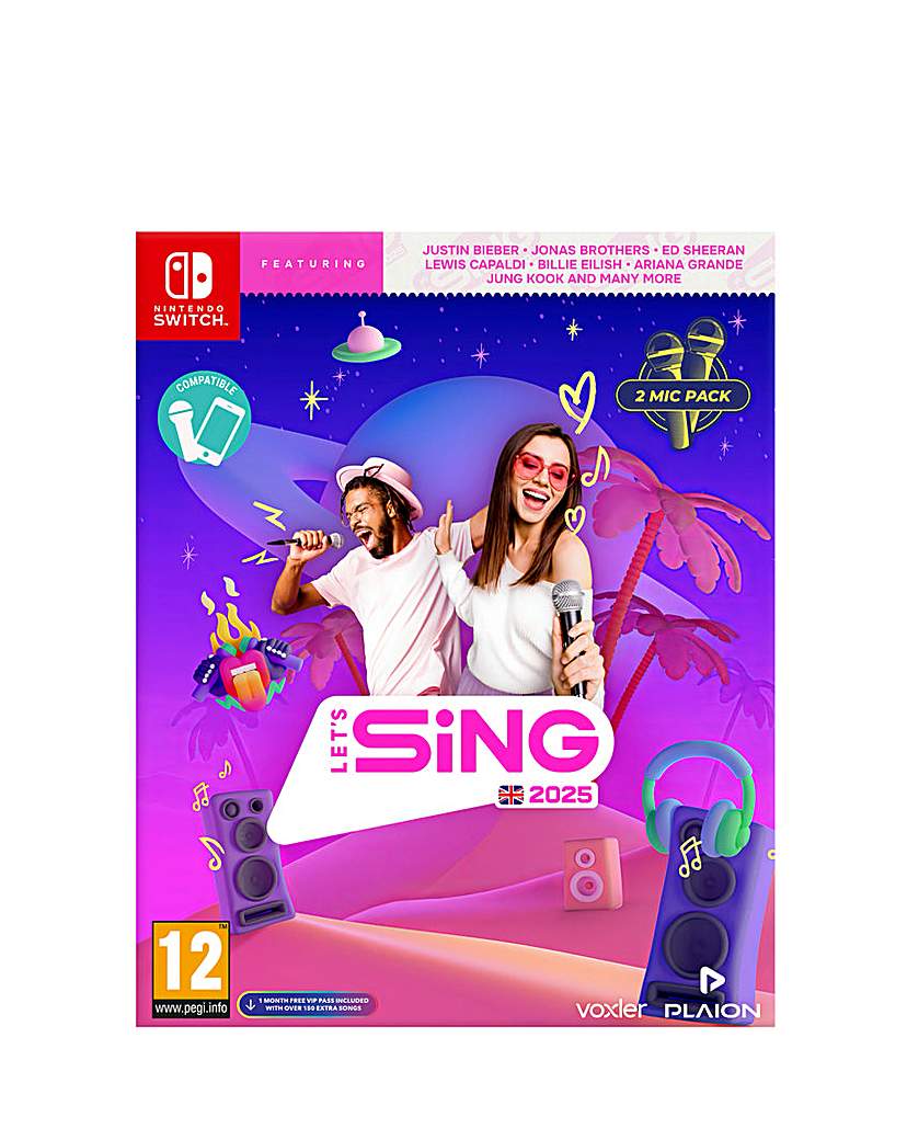 Let's Sing 25 2 Mic (NS)