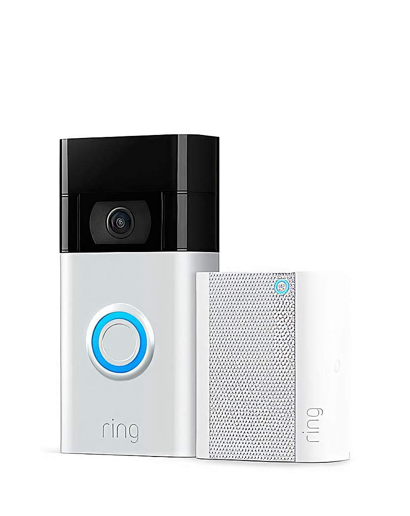 New In - Ring Battery Video Doorbell Bndl Nickel