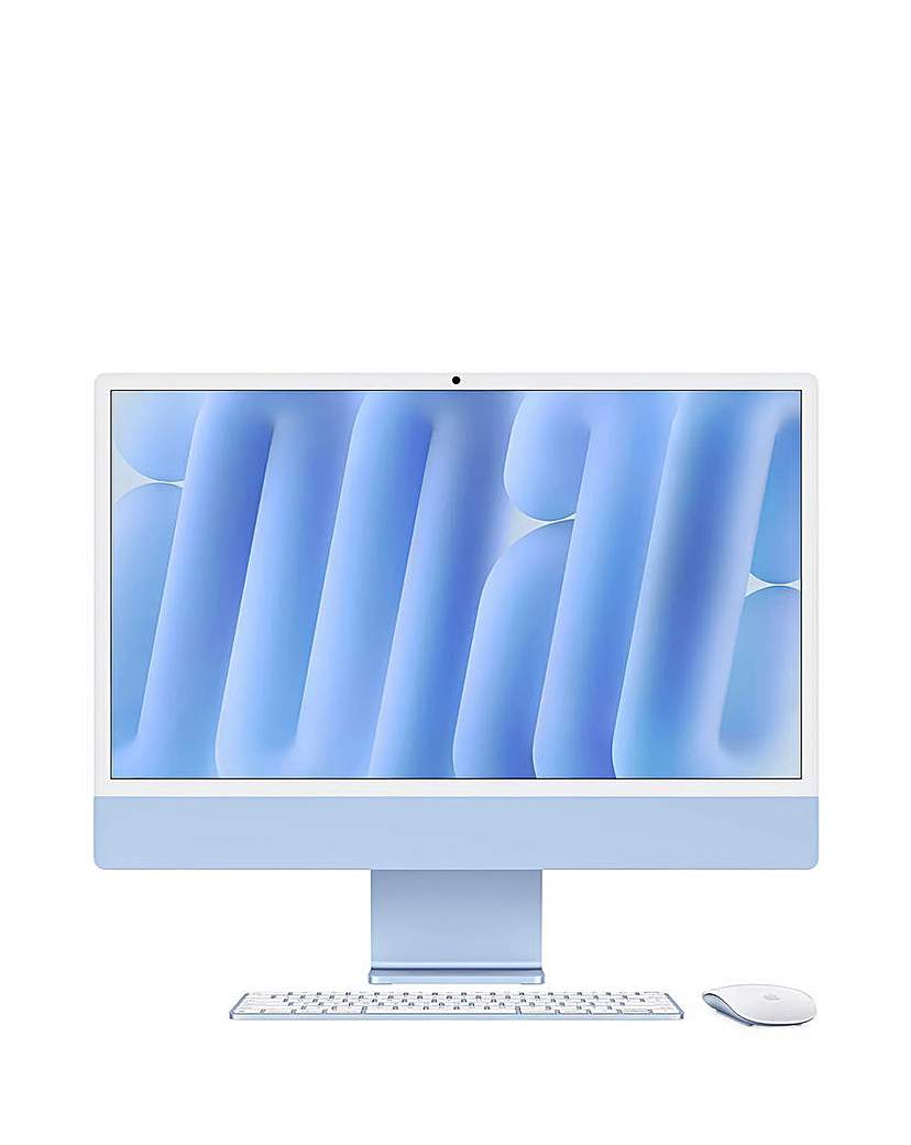 Apple iMac (2024) 24in 16GB 256GB Blue