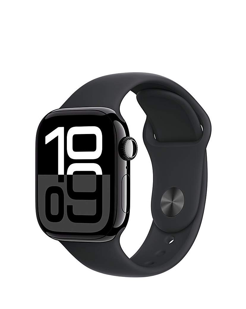 Apple Watch Series 10 42mm Jet Black S/M