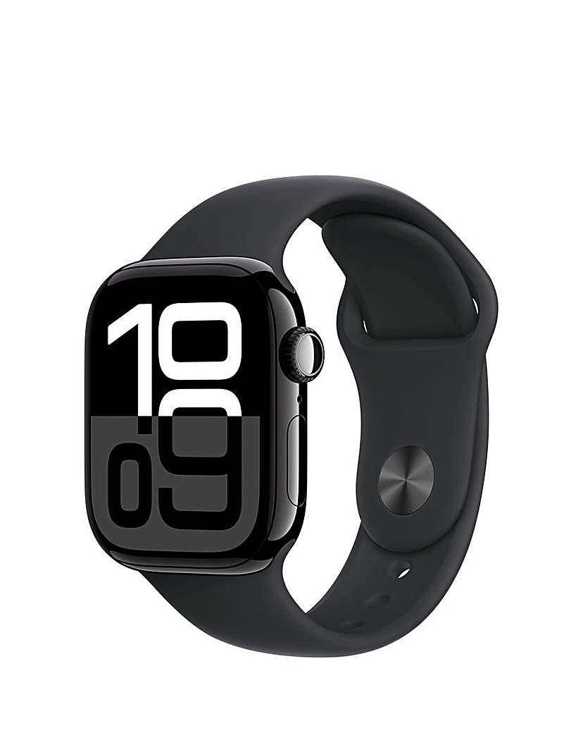 Apple Watch Series 10 42mm Jet Black M/L