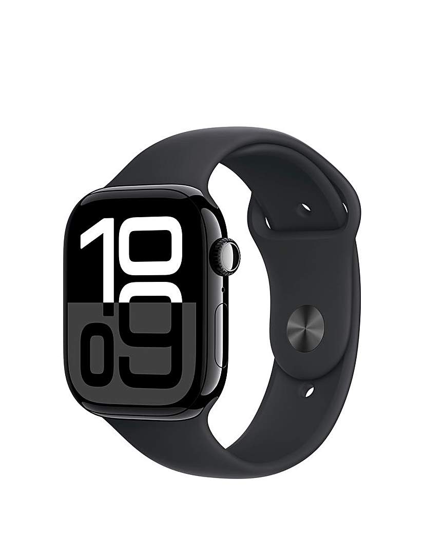 Apple Watch Series 10 46mm Jet Black S/M