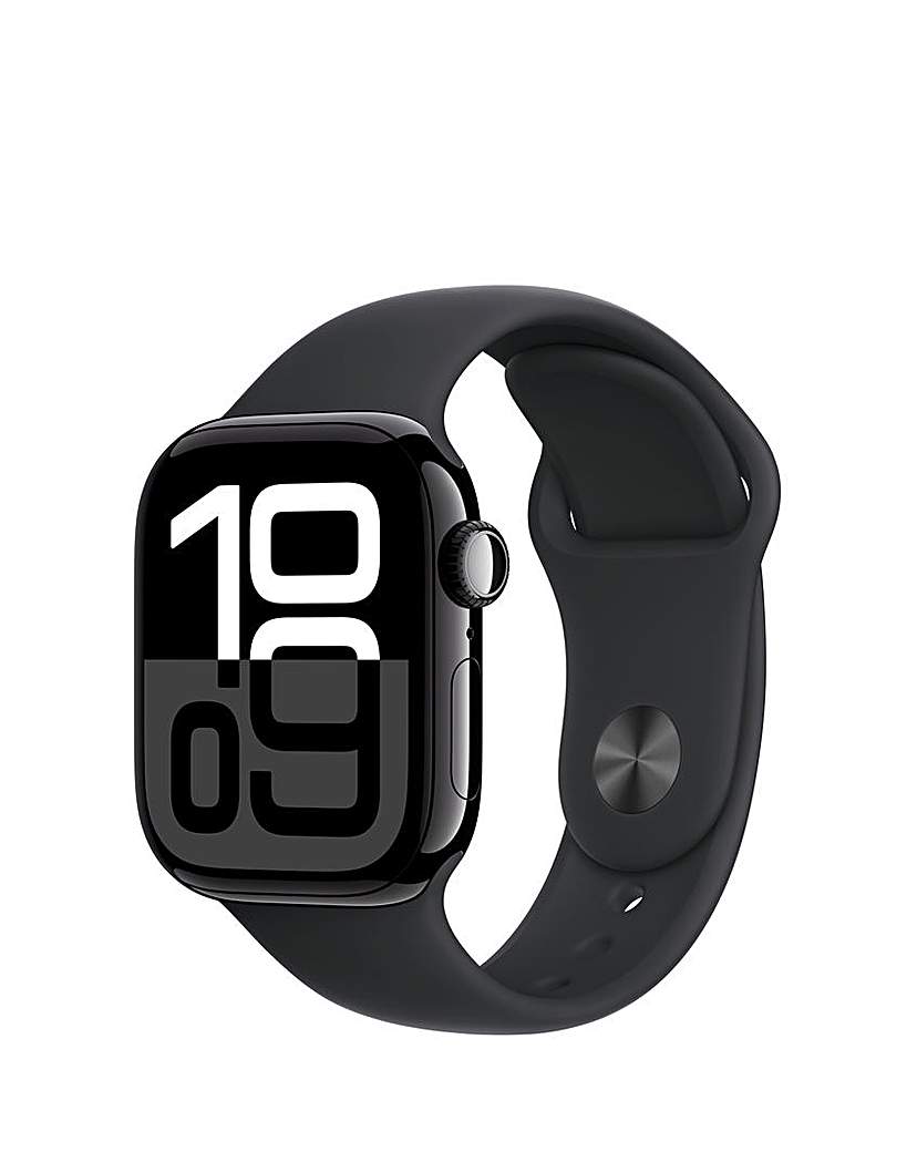 Apple Watch Series 10 42mm Jet Black S/M