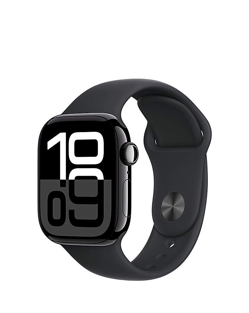 Apple Watch Series 10 42mm Jet Black M/L