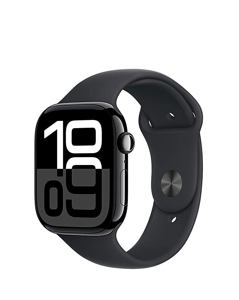 Apple Watch Series 10 46mm Jet Black S/M