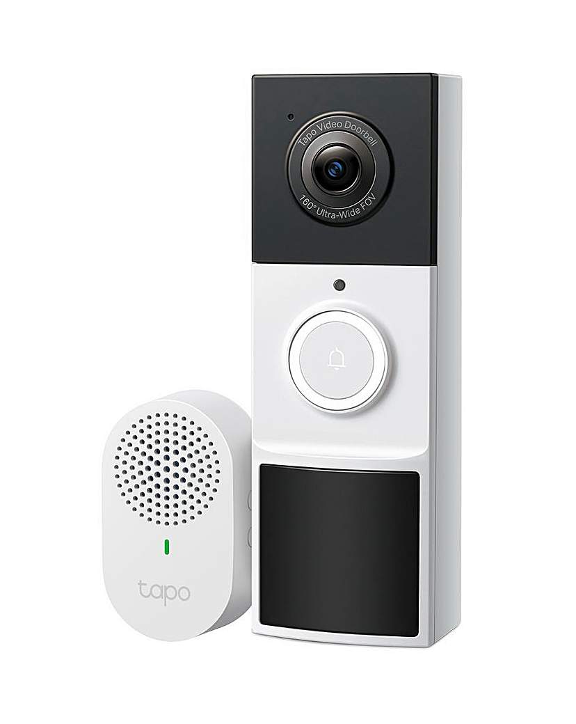 New In - TP-Link D210 2k Video Doorbell W Chime