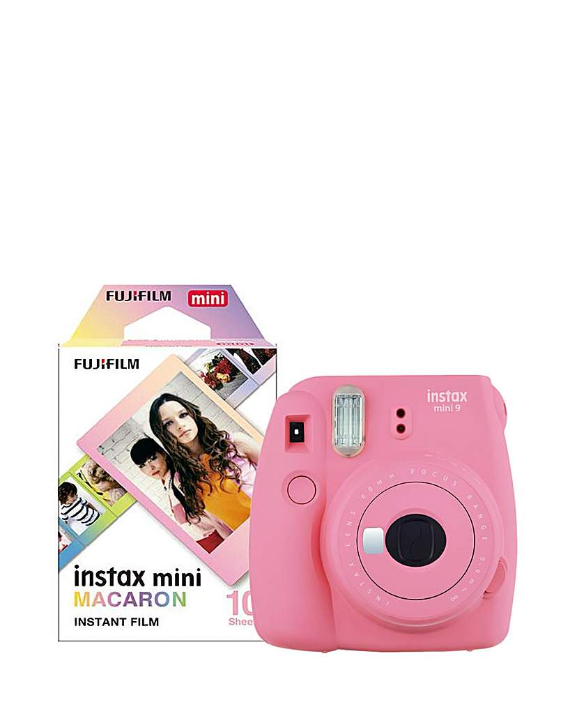 Fujifilm Instax Mini 9 & Macaron Film - Pink