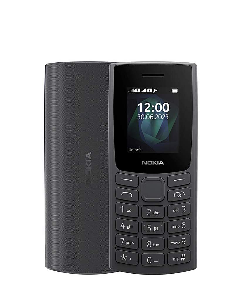 Nokia 105 2G Dual SIM - Charcoal