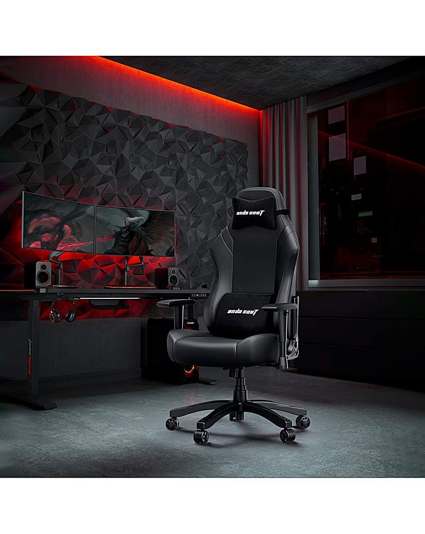 New In - Luna Premium Gaming Chair Black