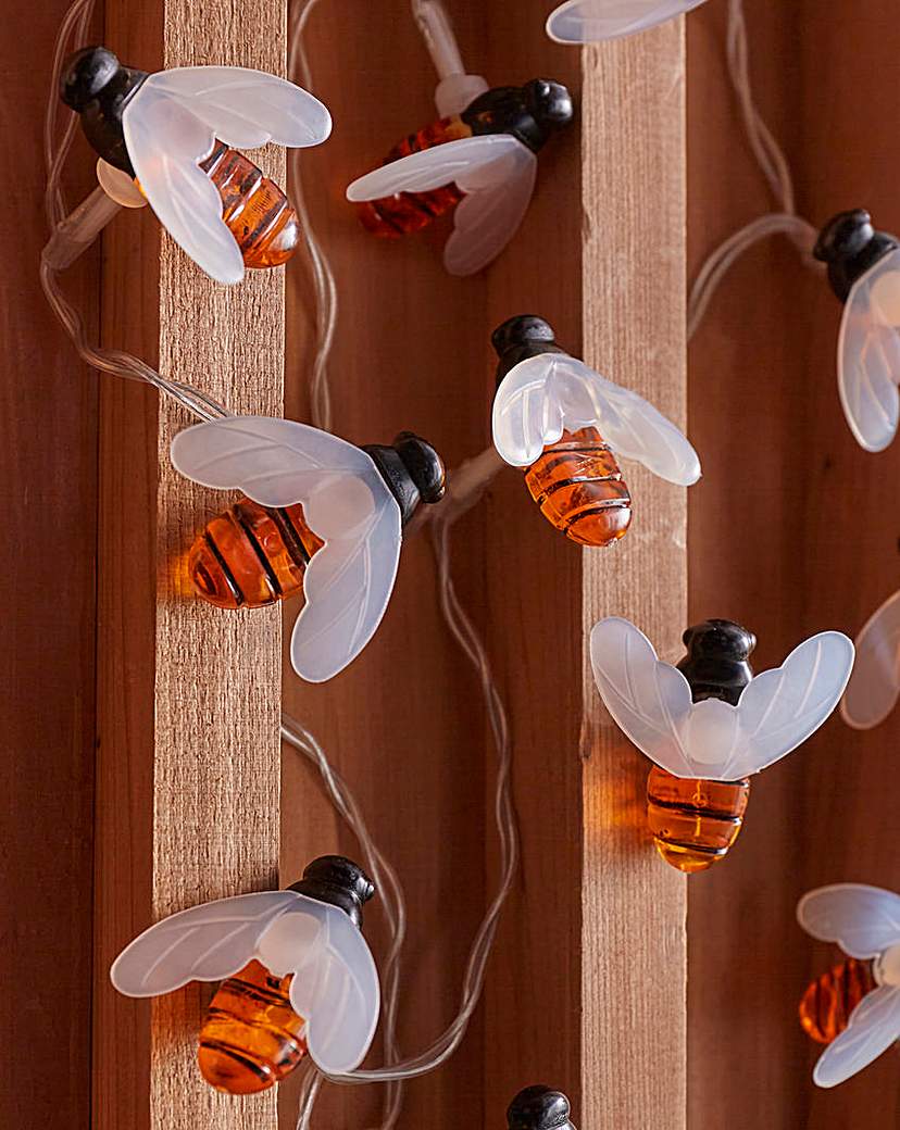 Image of 20 Bees Solar String Lights