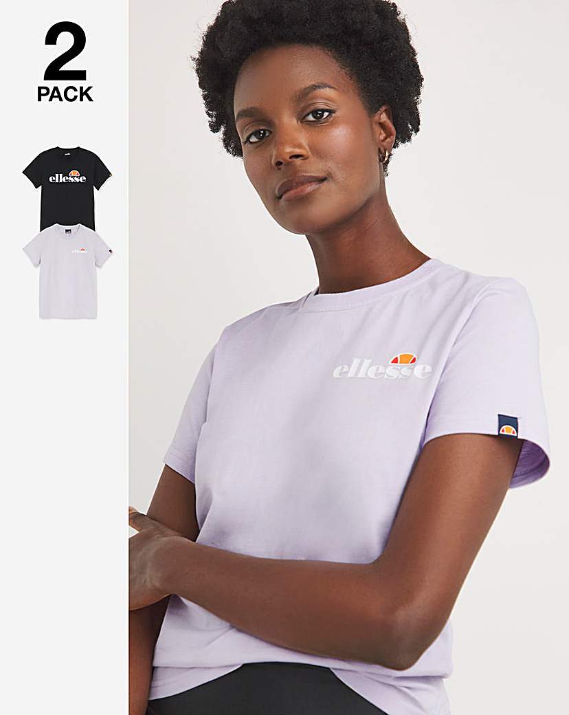 ellesse Marinda 2 Pack T-Shirts