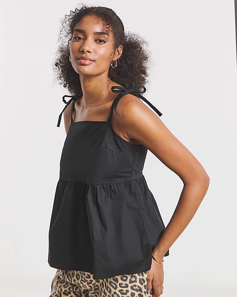 Black Tie Strap Cami