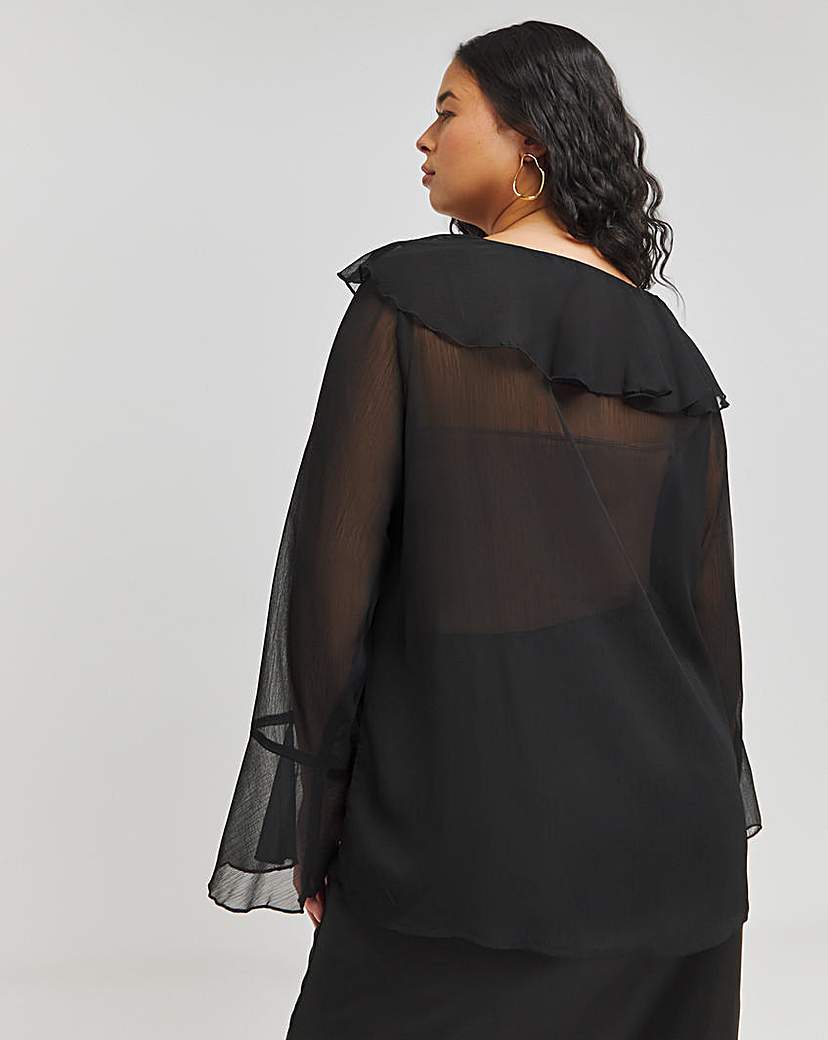 Romantic Ruffle Blouse