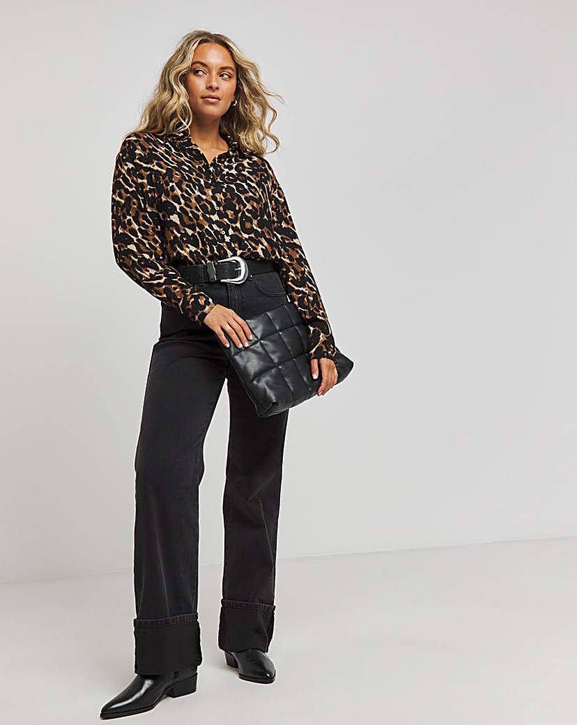 Long Sleeve Relaxed Shirt