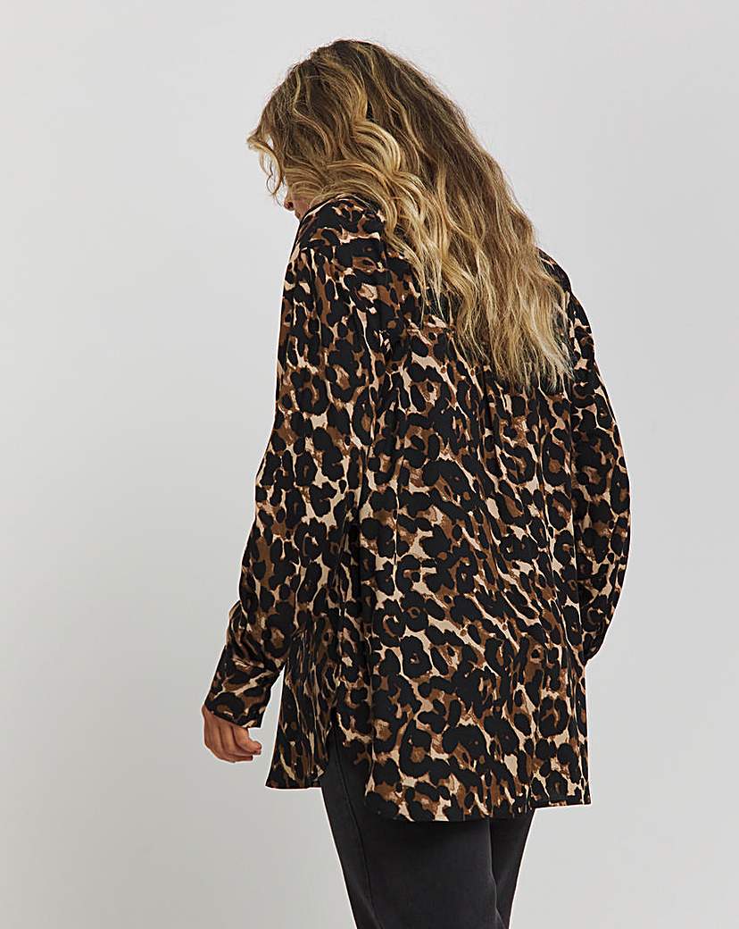 Long Sleeve Relaxed Shirt
