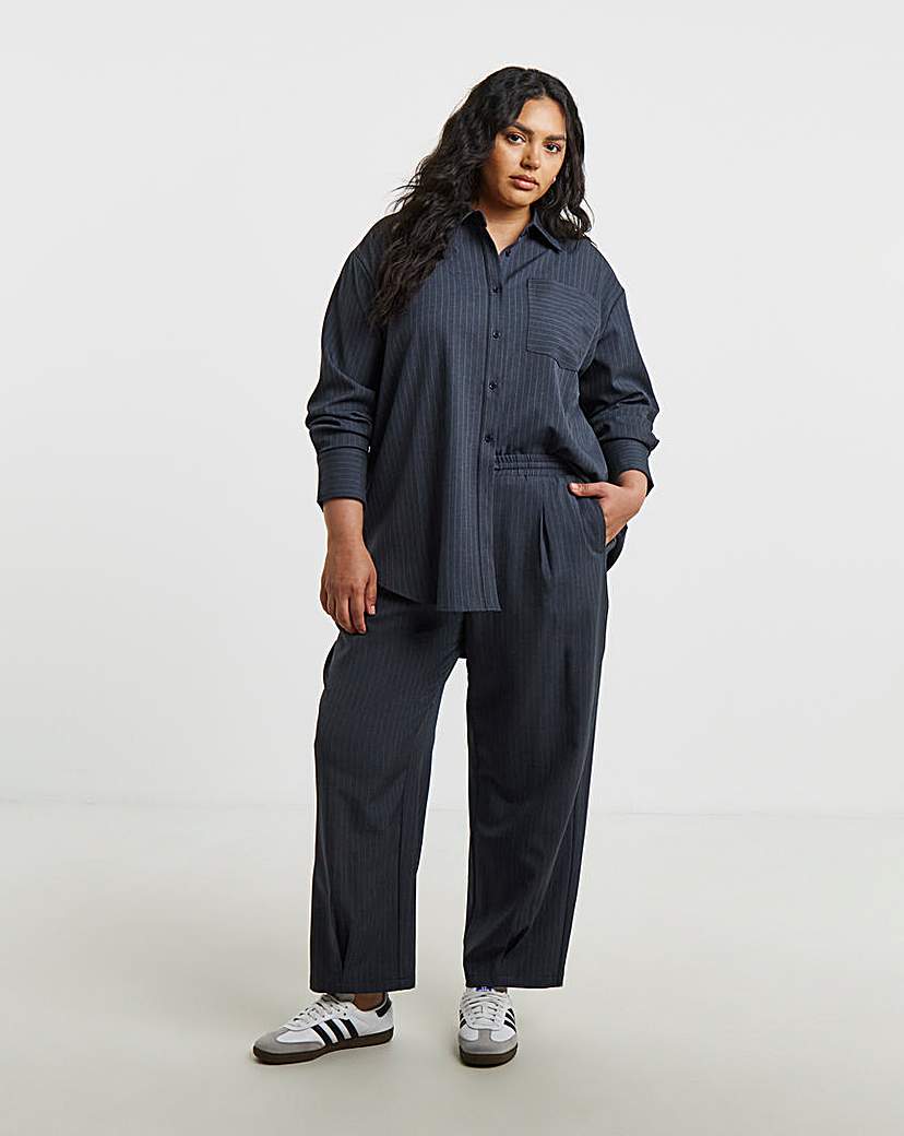 New In - Oversized Pinstripe Shirt