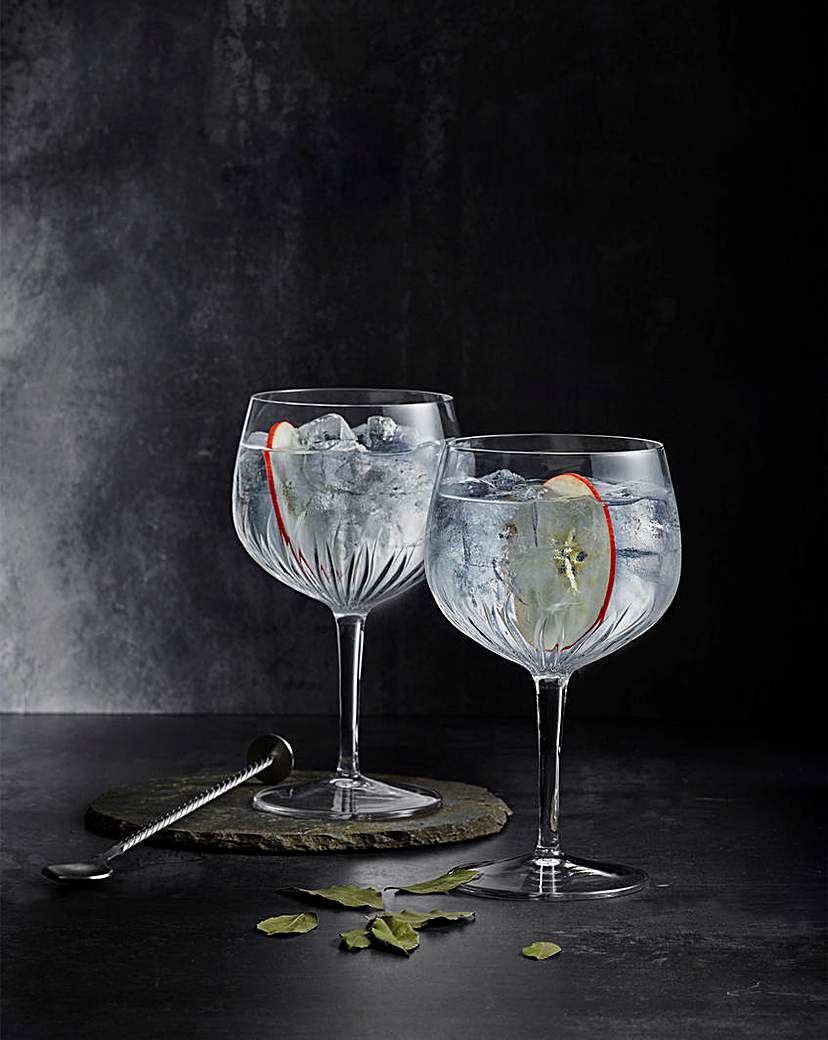 Luigi Bormioli Set Of 4 Gin Glasses