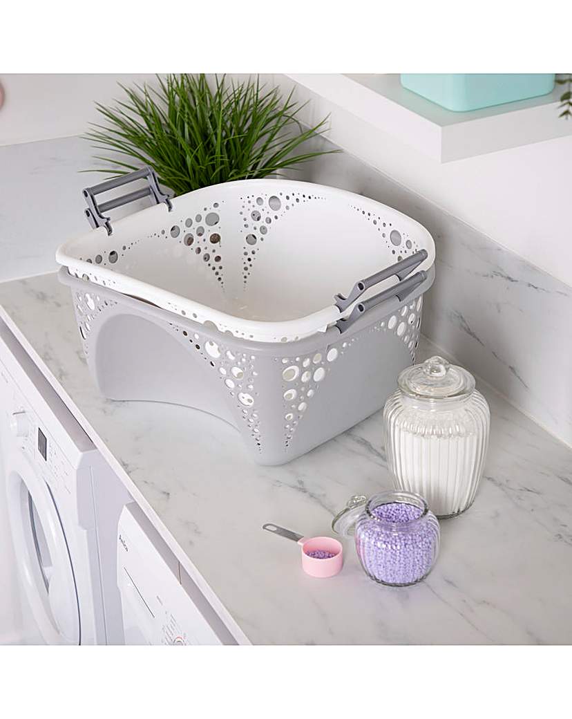 Minky Stackable Laundry Basket