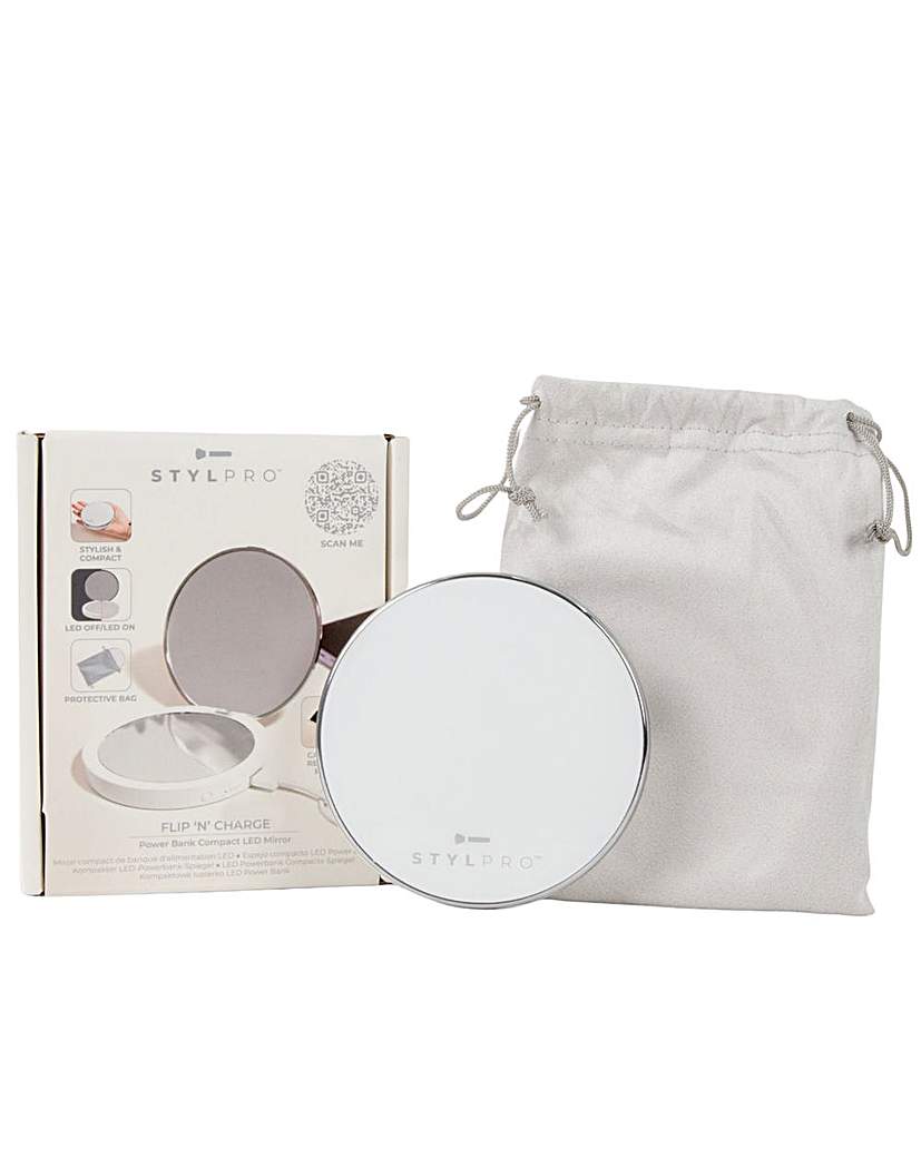Stylpro Flip N Charge Power Bank Mirror