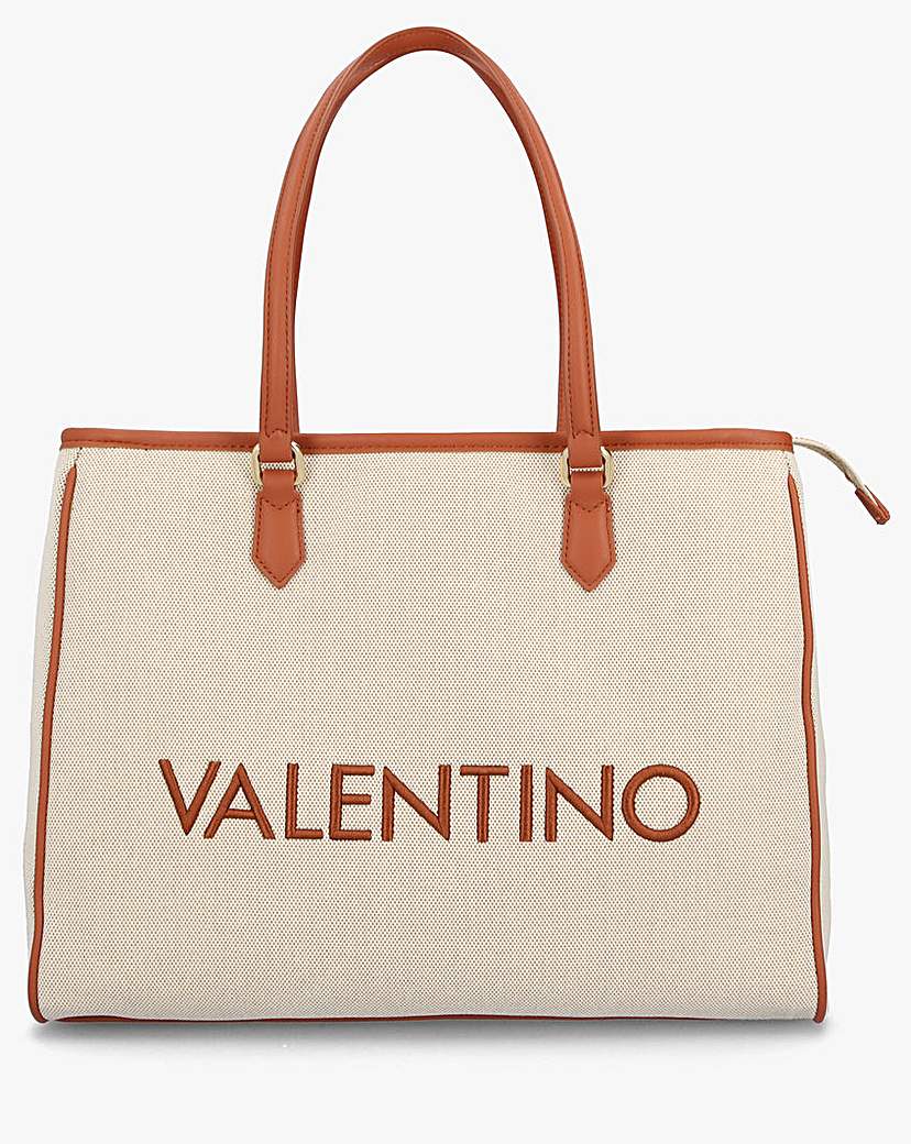 valentino bags chelsea tan multi shopper