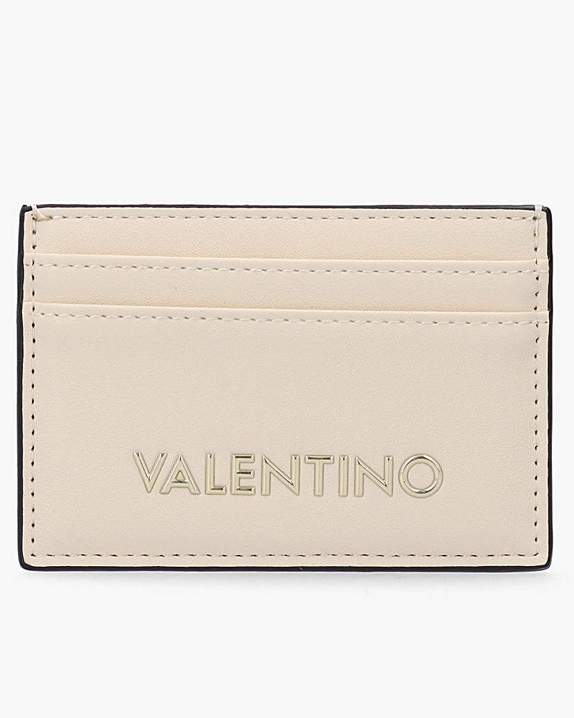 Valentino Bags Regent Ecru Card Holder