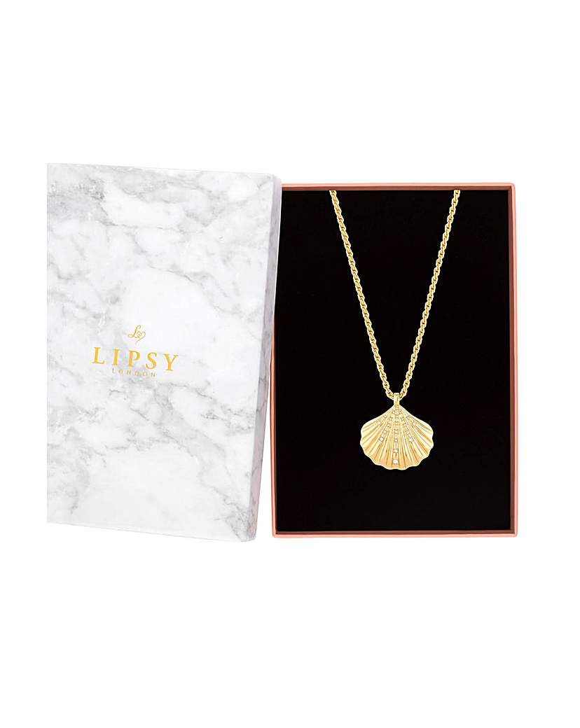 Lipsy Shell Necklace - Gift Boxed