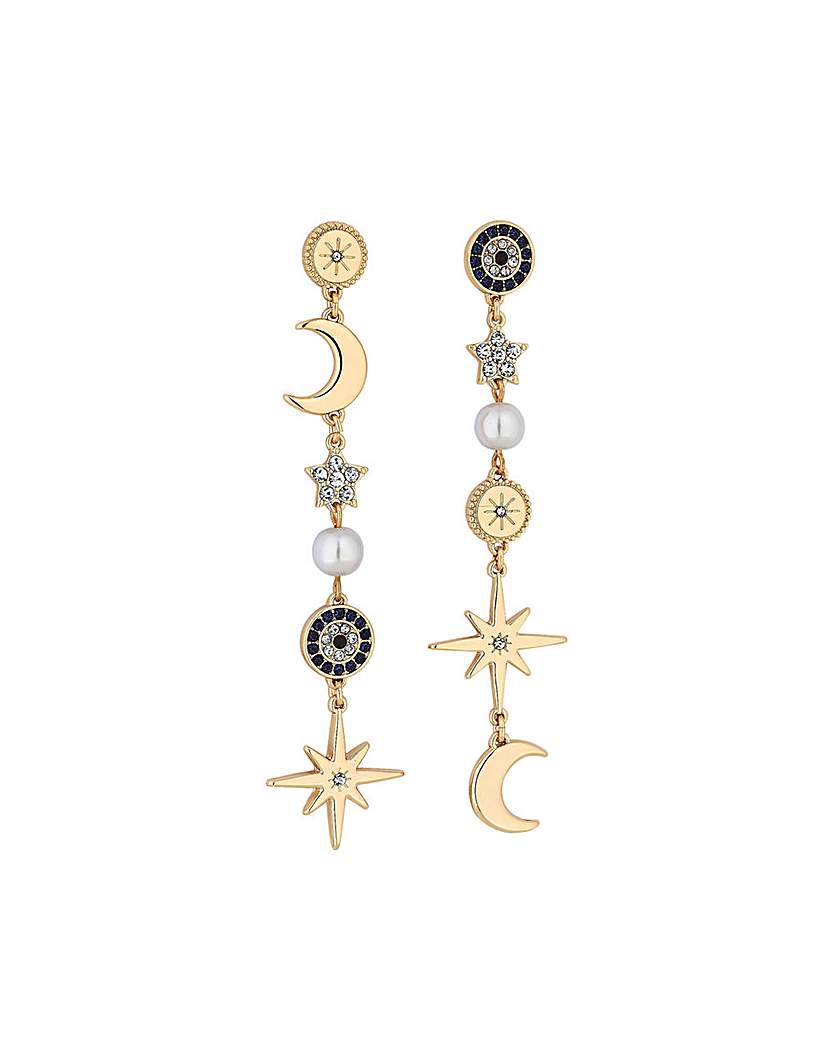 Mood Celestial Mismatch Drop Earrings